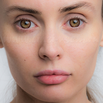 Цветные линзы EOS V Check Choco Фото 2