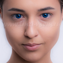 Цветные линзы EOS V209LB Blue Фото 2