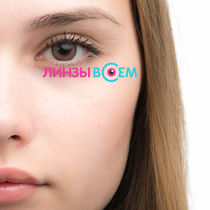 Цветные линзы EOS Luna Natural Cacao | Adela Brown